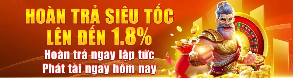 Banner khuyến mãi nạp lại hàng ngày tại Nohu666